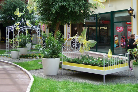 Innendekoration Ladenstraße von dekokreativ